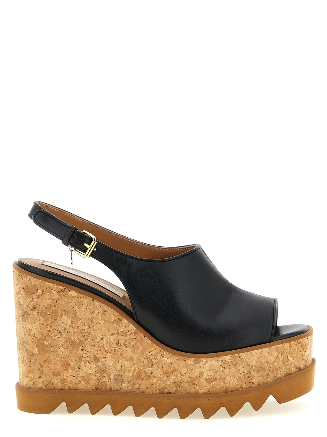 Stella Mccartney Sneak-Elyse Wedges - Black | 525e69d7a5fba5a08013503f5c40bb7691646a98