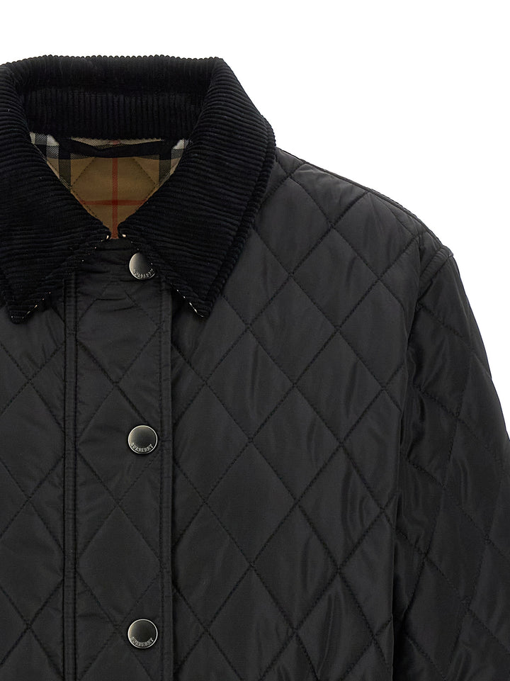 Burberry Oldham Puffer Jackets - Black | 934f528db31f769680d9d2d983df9b5b5db94d79