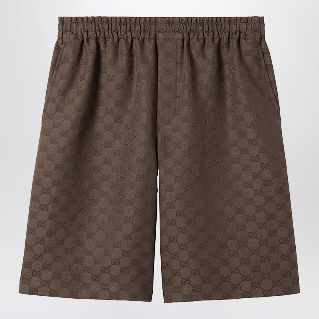 Gucci Shorts - Brown | 4ab6f56c2534fa657f9f125609823b7e1a678f6d