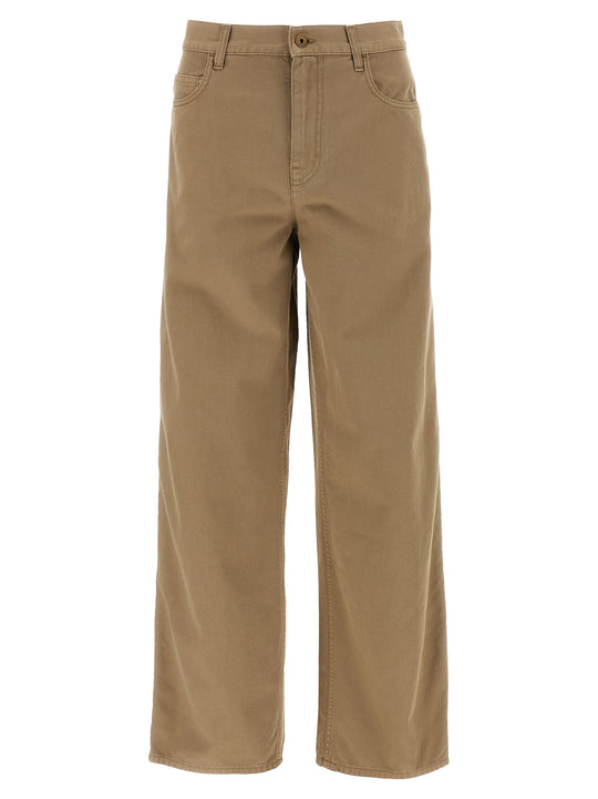 5-Pocket Pants Beige