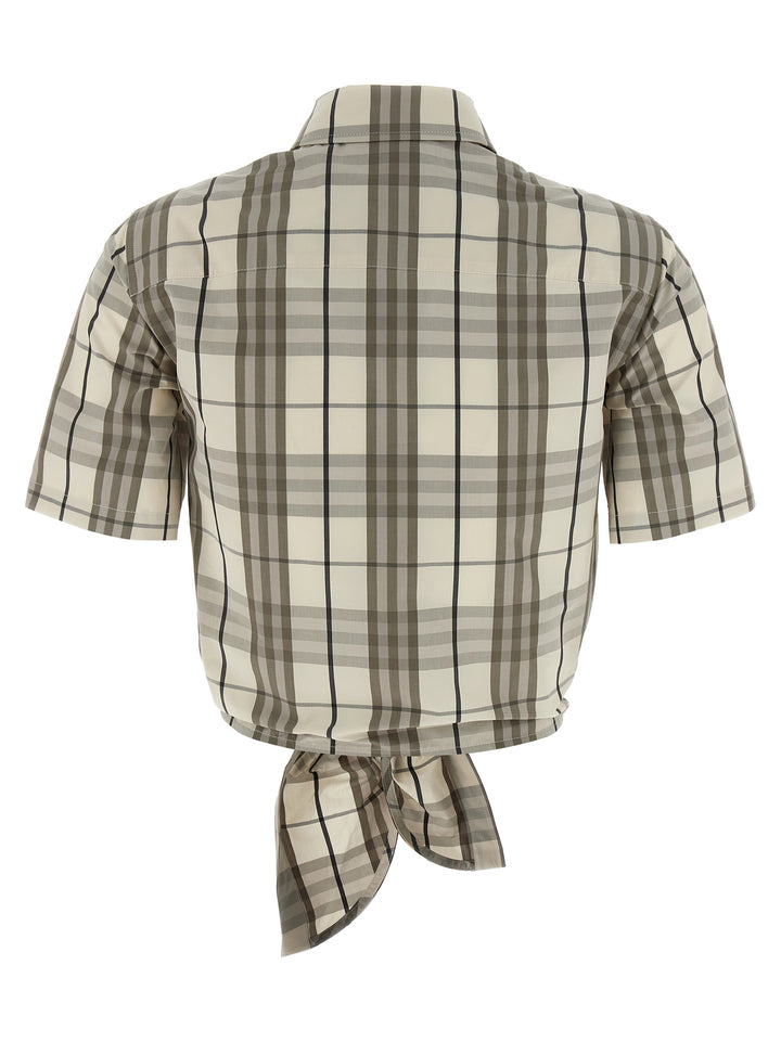 Burberry Cropped Shirt Shirt and Blouse - Multicolor | d4cfc50c20ee704f65a2447bbf895df43f35a1cb
