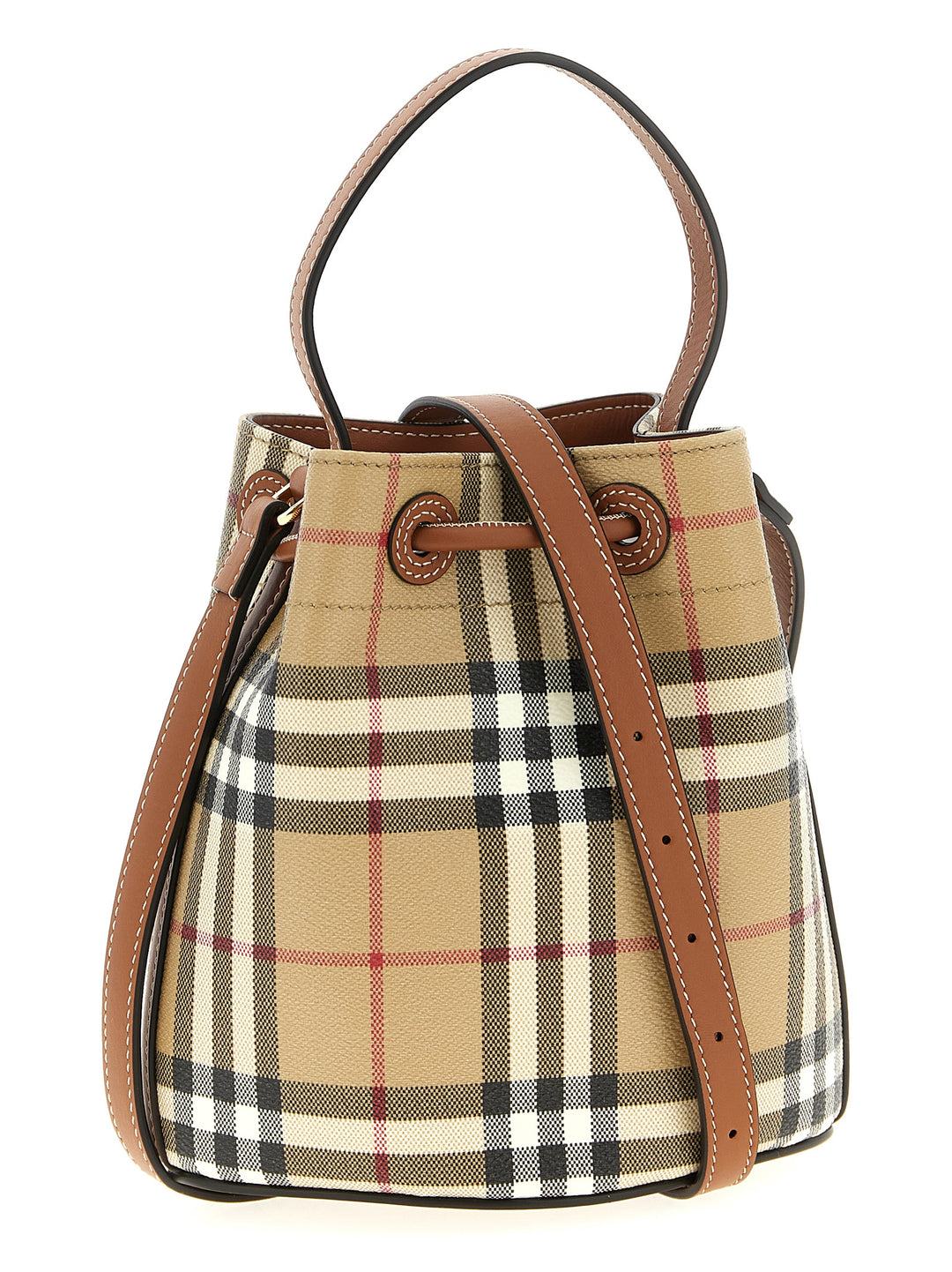 Burberry Check Bucket Bag Crossbody Bags - Multicolor | fa7ae5705756bb378cfb52927465231e5cc191b9