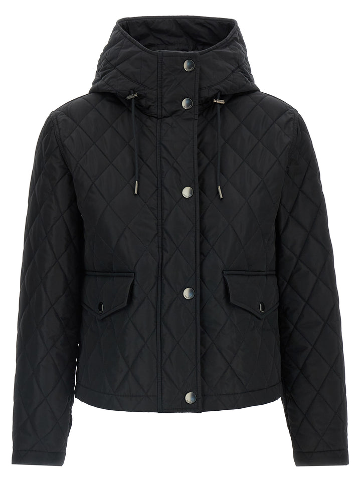 Burberry Pembroke Puffer Jackets - Black | 286538f4f7af32afff9acef7f115f666fc770623