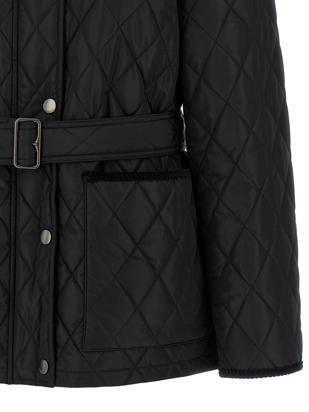 Burberry Chiltern Puffer Jackets - Black | b510440fb9b2c8a0b84154c1680a9b6f7de57a82