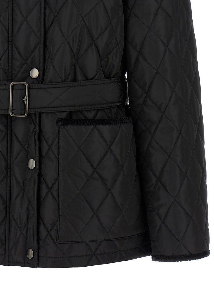 Burberry Chiltern Puffer Jackets - Black | b510440fb9b2c8a0b84154c1680a9b6f7de57a82