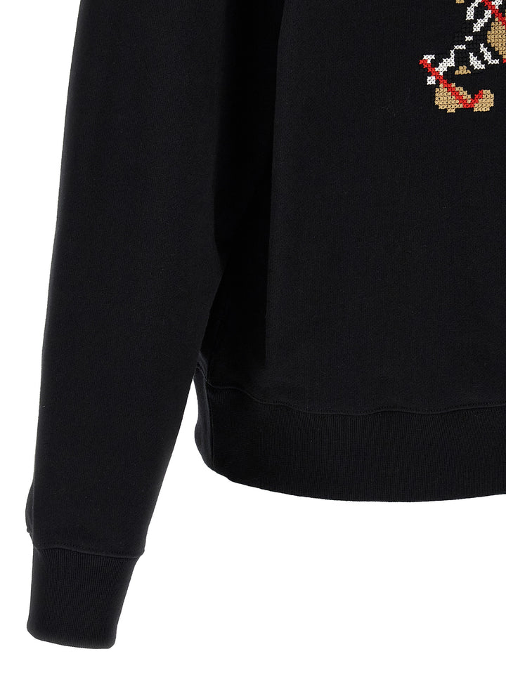 Burberry Reilly Sweatshirt - Black | b79159ff289bf8d3d83150ea89cd5eeaecea0619