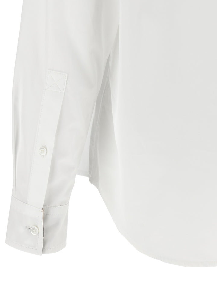 Burberry Burberry Check Insert Shirt Shirt and Blouse - White | 1e146d9780999cf6967f31ec32883c1402d75604