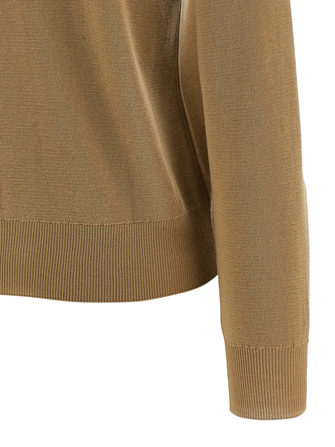 Burberry Check Insert Cardigan Sweaters and Cardigans - Beige | 9cbcdc179234feb0617190ec98492586734a143f