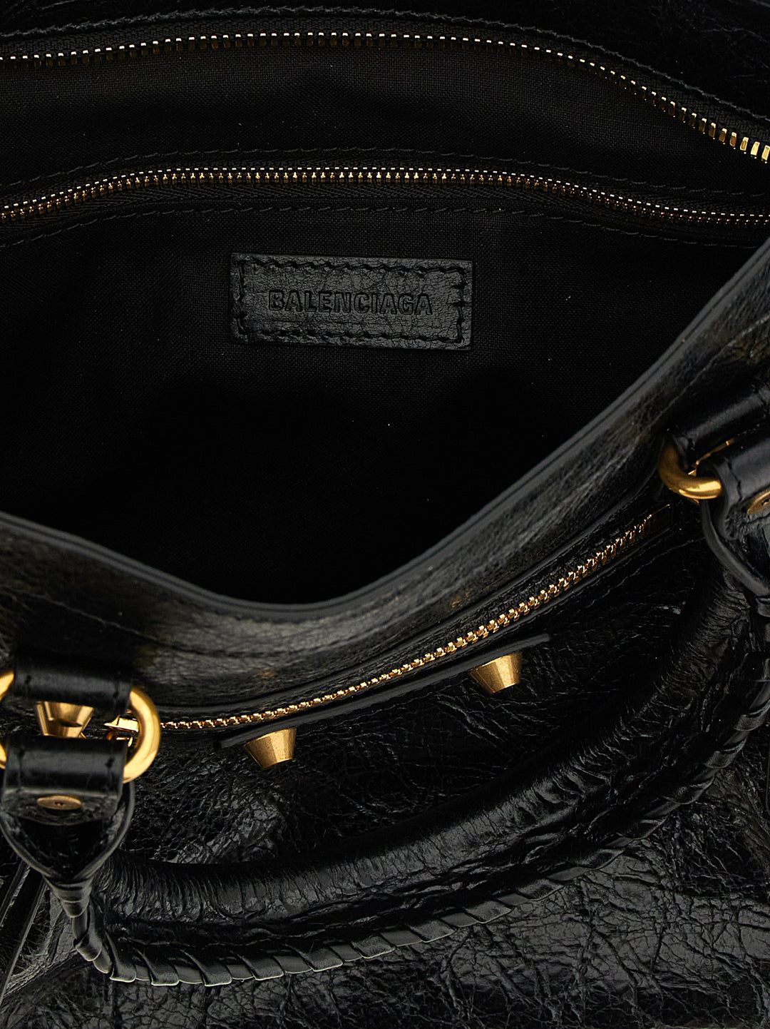 Balenciaga Le City S Hand Bags - Black | ce85ac8401e460b5770caf6bb885513a540412cf