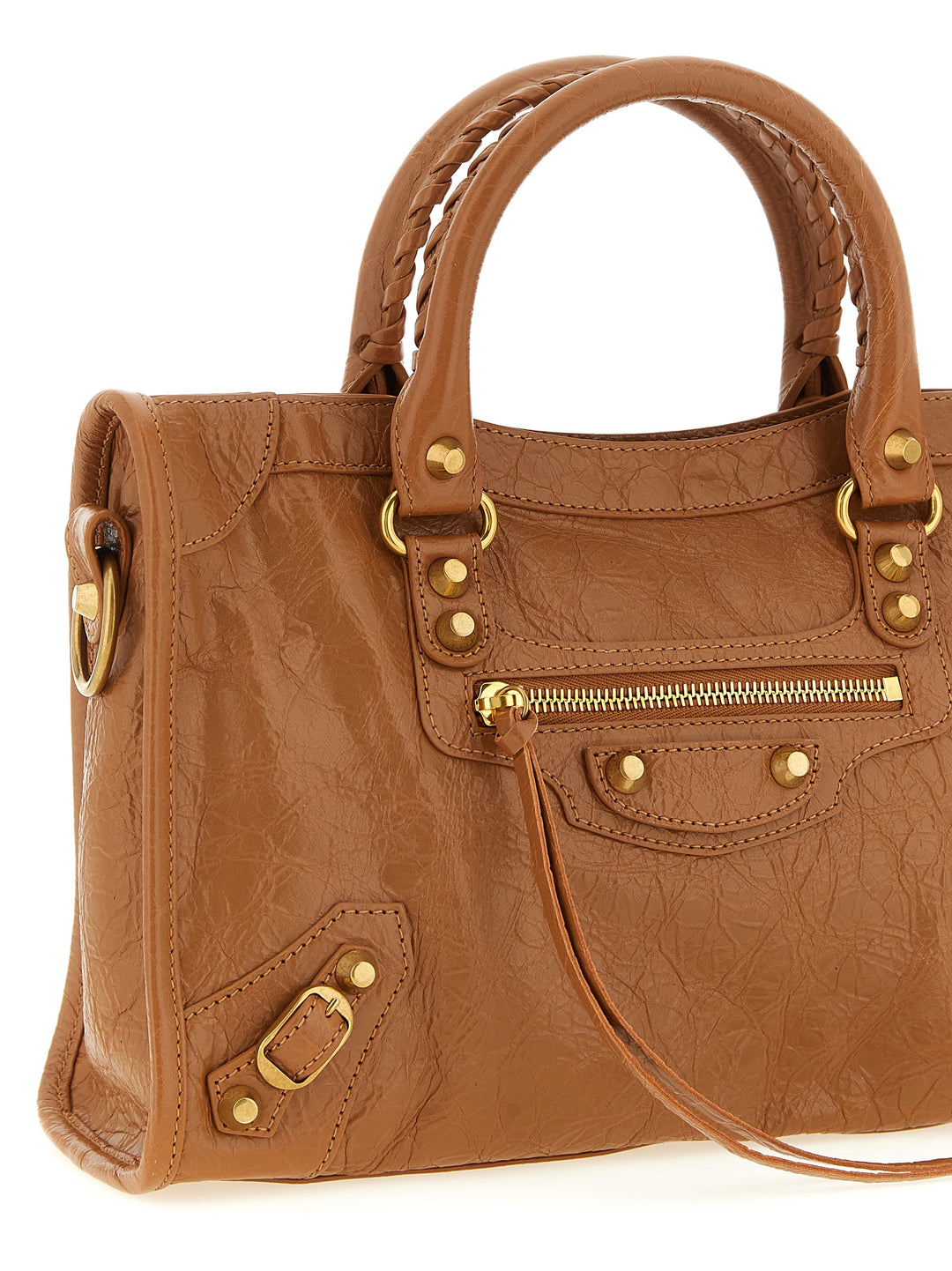 Balenciaga Le City S Hand Bags - Brown | be2ce7112b3dcc74d34cf59fdce693d98437e89f