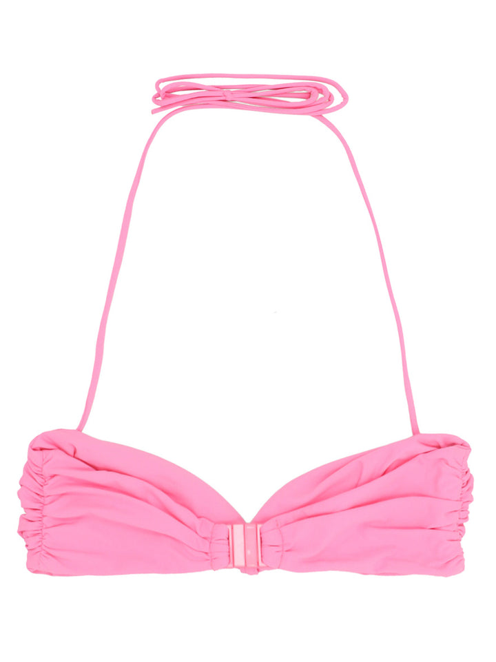 Magda Butrym Knot Bikini Top Beachwear - Pink | d877c5feca23e26e330652fc4862eb3a64e4c401