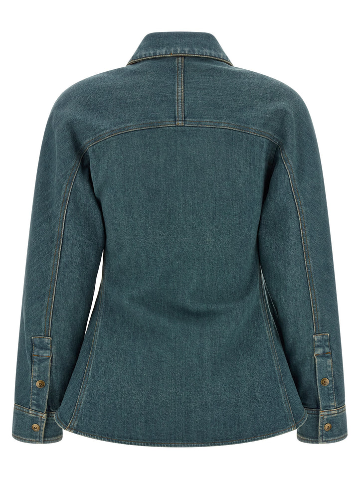 Burberry Dakota Shirt and Blouse - Blue | 4e62c57c3570e4b53c726b5b5556969f9a10adea
