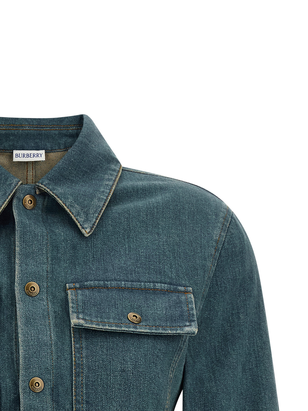 Burberry Dakota Shirt and Blouse - Blue | cdcbd0eeab9a000a1c549a4ad6ff9770c9bcc617