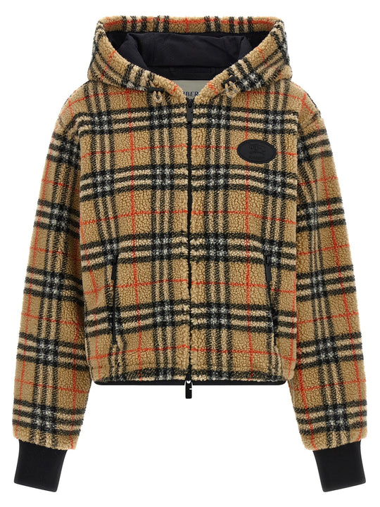 Fiona Puffer Jackets Beige