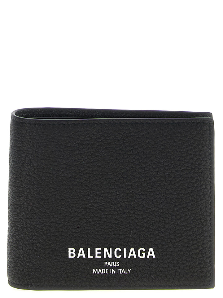 Balenciaga Quadrato Credit Wallets and Card Holders - Black | 4e96a90364c5d0bf9a345bb9bcc32e7dfcd0140a