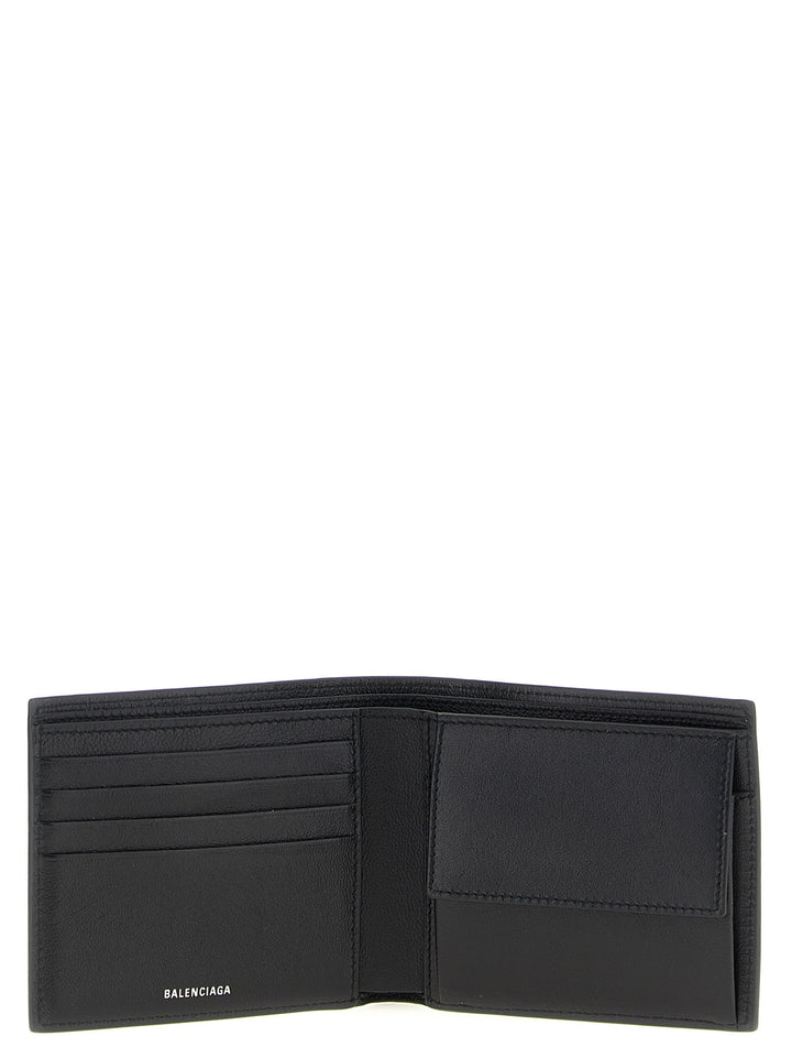 Balenciaga Quadrato Credit Wallets and Card Holders - Black | aa162187af6b7d272be85b03ab199080da1f2621