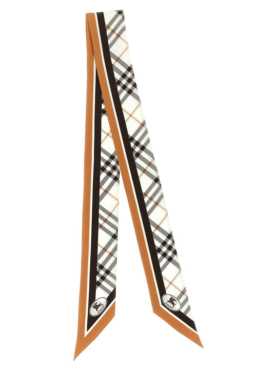 Twilly Check Scarves And Foulards Multicolor