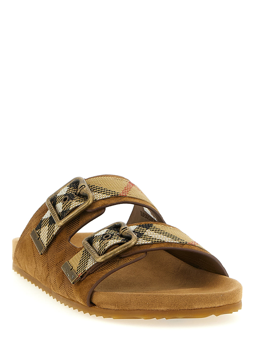 Burberry Urchin Sandals - Brown | 074aece26b5c6a72f635888a2726faa30f41f4de