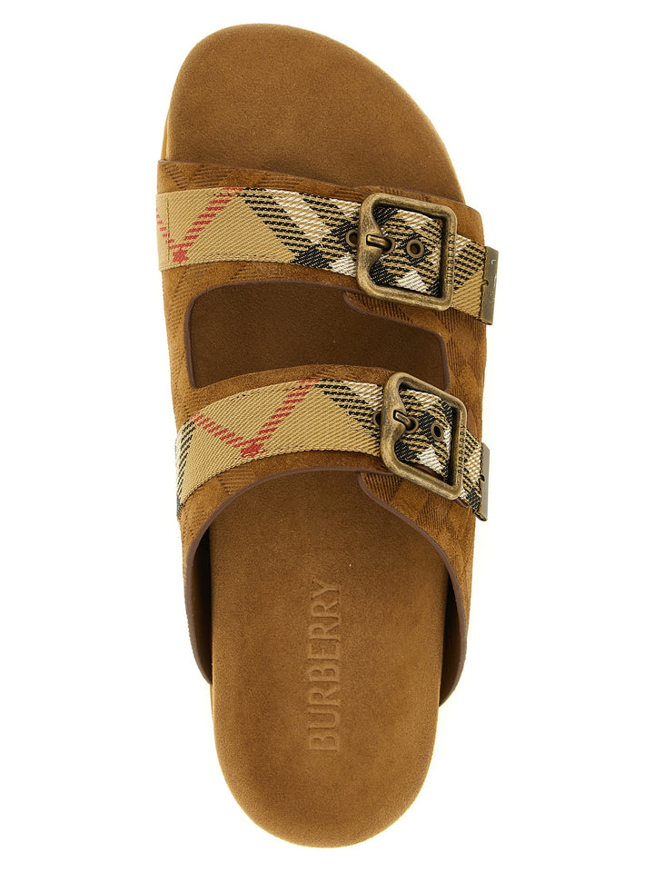 Burberry Urchin Sandals - Brown | 882752994250c0508a05166b13990170f79b1c4d