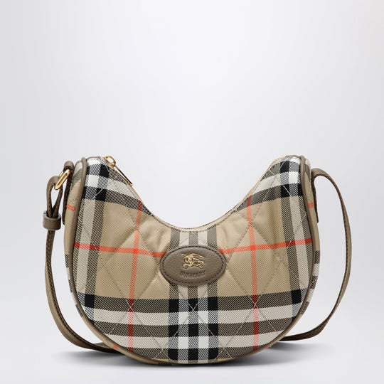 Horseshoe Quilted Nylon Crossbody Bag