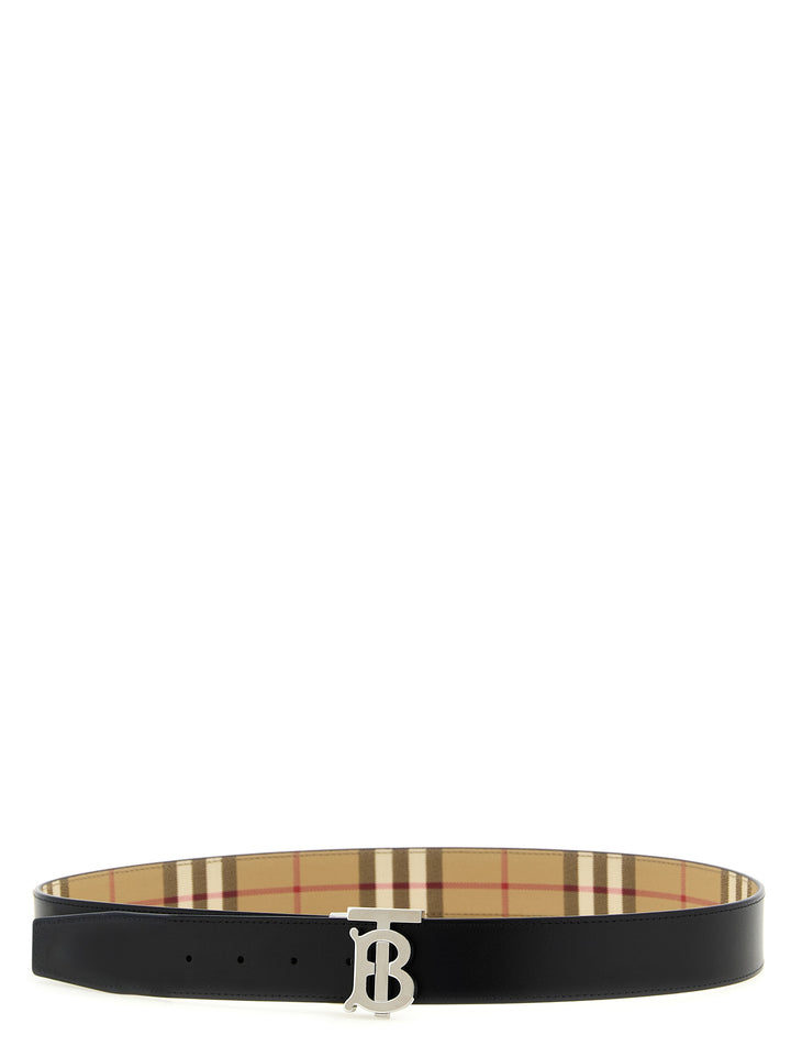 Burberry Logo Buckle Reversible Belt Belts - Beige | 178e4deda947fb0362b88b967b396f15c881bbd6