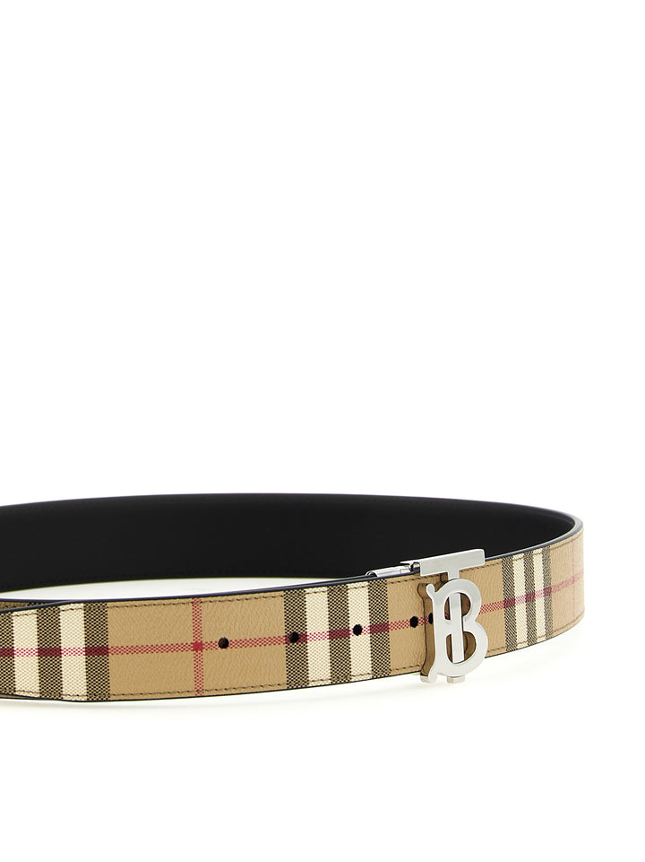 Burberry Logo Buckle Reversible Belt Belts - Beige | 23534cfc8d690aa8d35c3e806169ee395a049340
