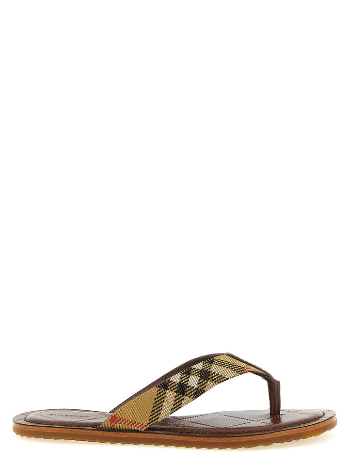 Burberry Pavillon Sandals - Beige | 576b661fd9c49ee18b0c5b1d662c3fb3735aeb18