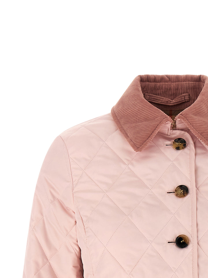 Burberry Fernleigh Puffer Jackets - Pink | 84e13ef3e78118564bb8994c444e2c2c5ad6b6ae