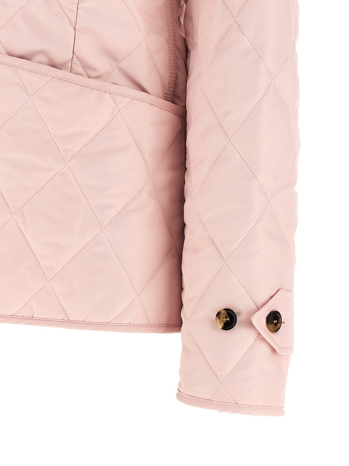 Burberry Fernleigh Puffer Jackets - Pink | 5c357eafa74f43be8aa723e627a00471be98d056