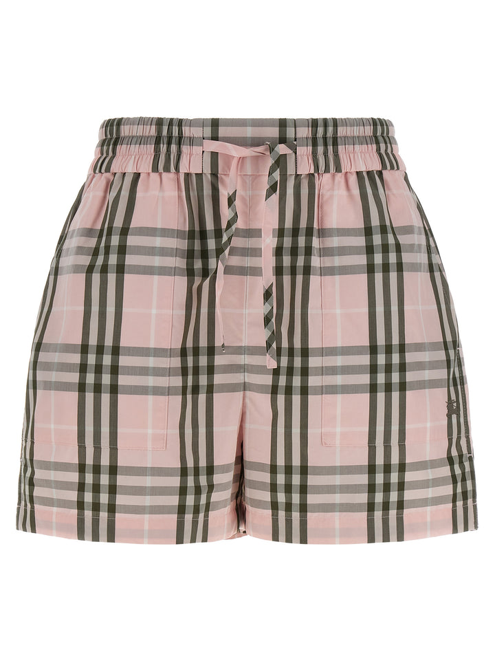 Burberry Evelyn Chk Bermuda and Short - Pink | 3db400993ab0bd03c9e0395ac3d5351b445a64d8