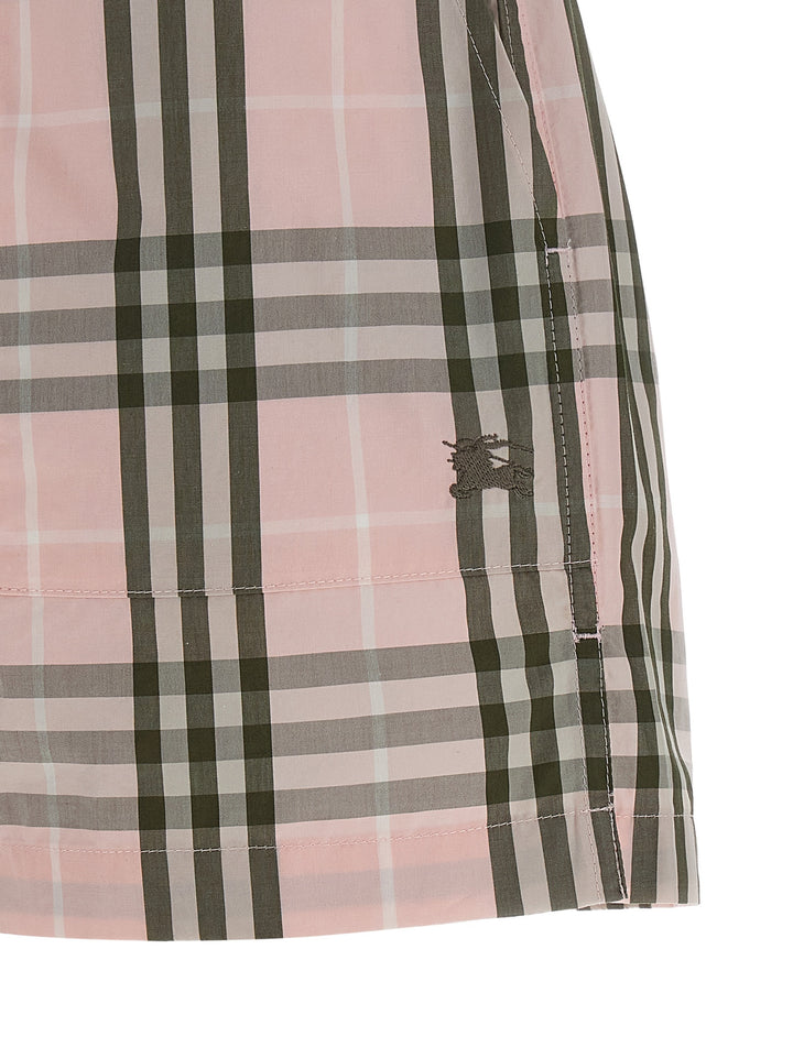 Burberry Evelyn Chk Bermuda and Short - Pink | 60557b14d4d393ac646a0f63d936e695f7cd1d66