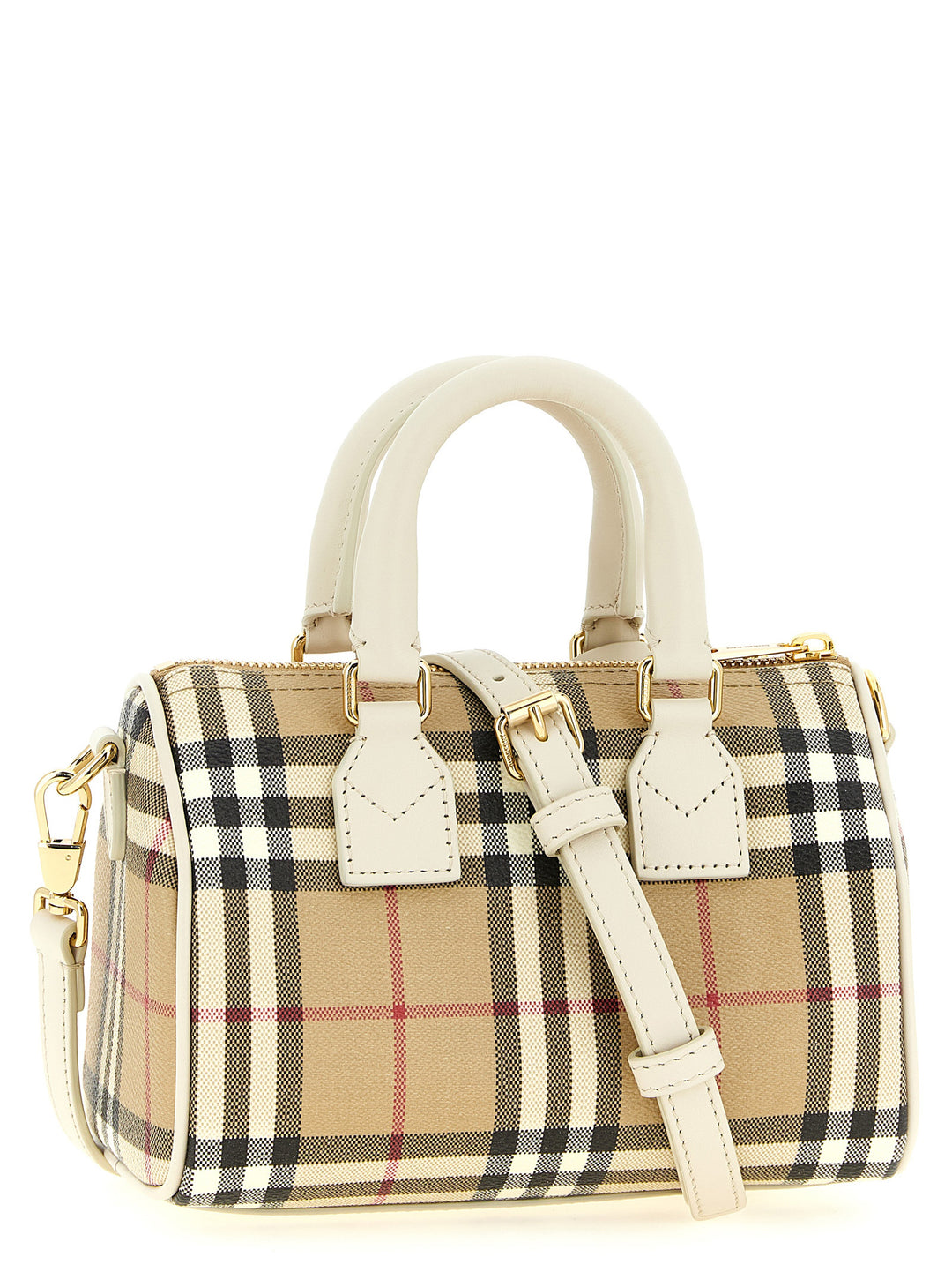Burberry Mini Bowling Handbag Hand Bags - Beige | 84a92caa5c19a0630a6700c8f9c19fb5ce16465f