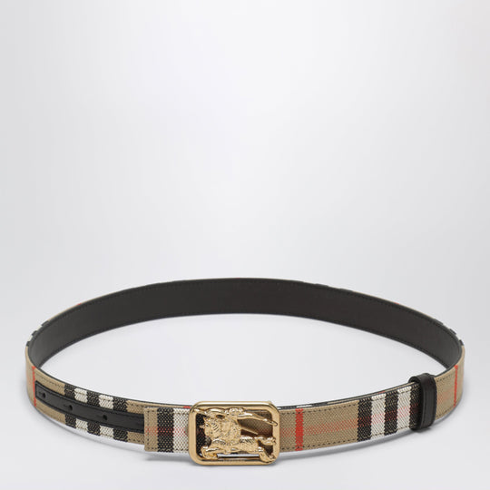 Reversible Rider Belt In Sand Beige/Brown Peat