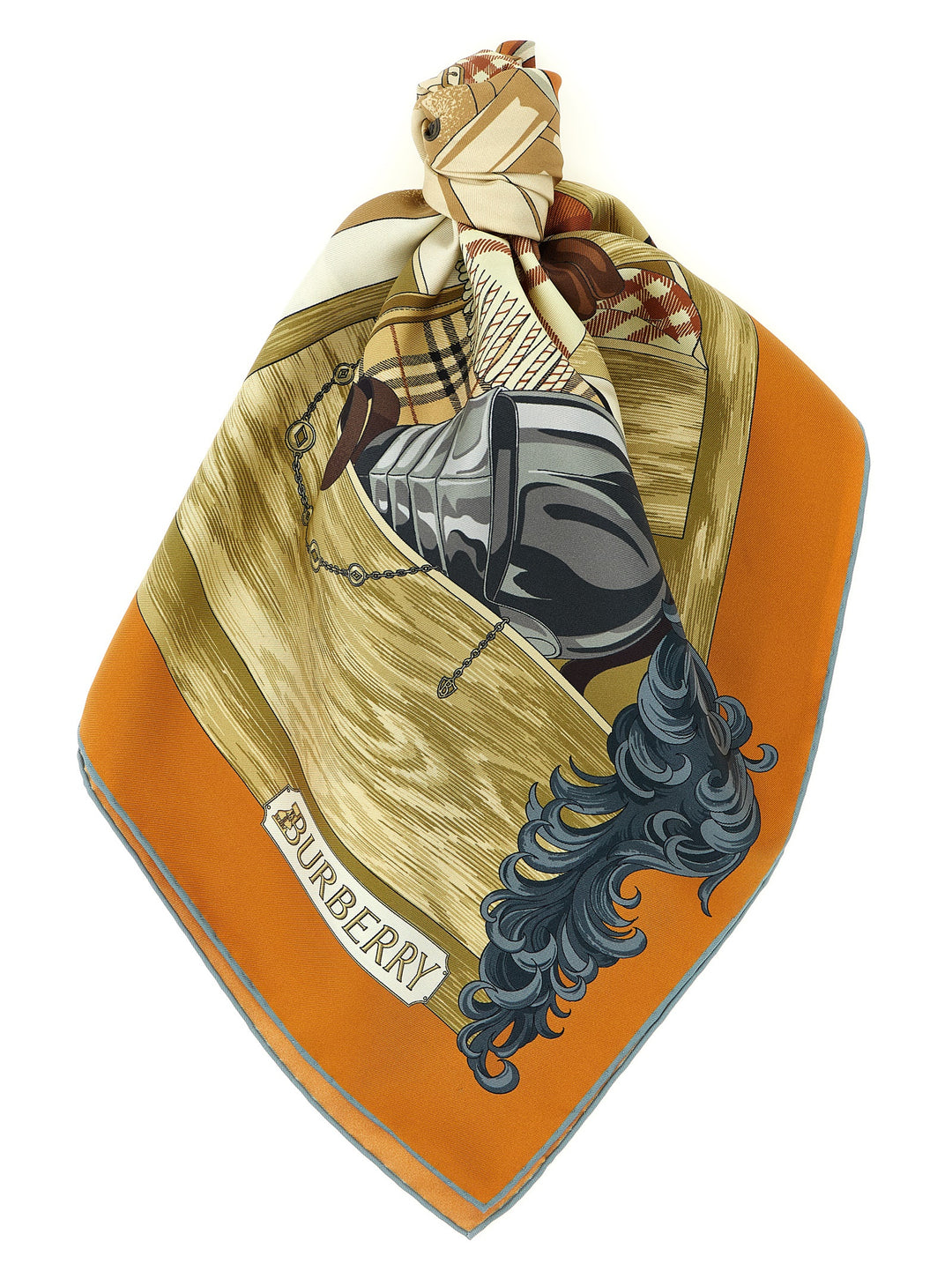 Burberry Wardrobe Scarves and Foulards - Orange | f04e0da65b58fe3e5ed554536a7358927fea03c8