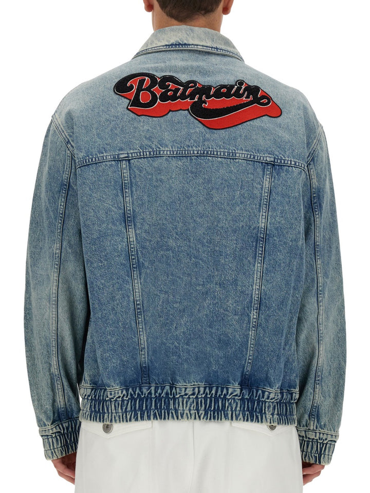 Balmain Jackets - Blue | Wanan Luxury
