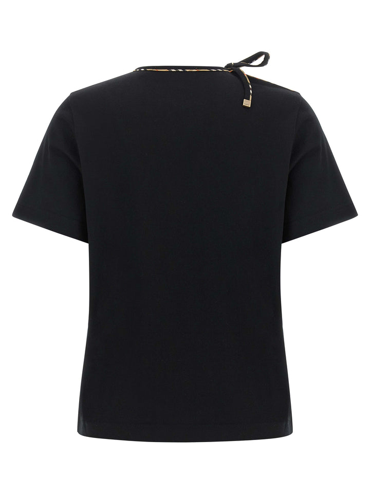 Burberry Frankie Bow T-shirt - Black | 78d802c657345207a493b3fb3b9f8741790e9dd0