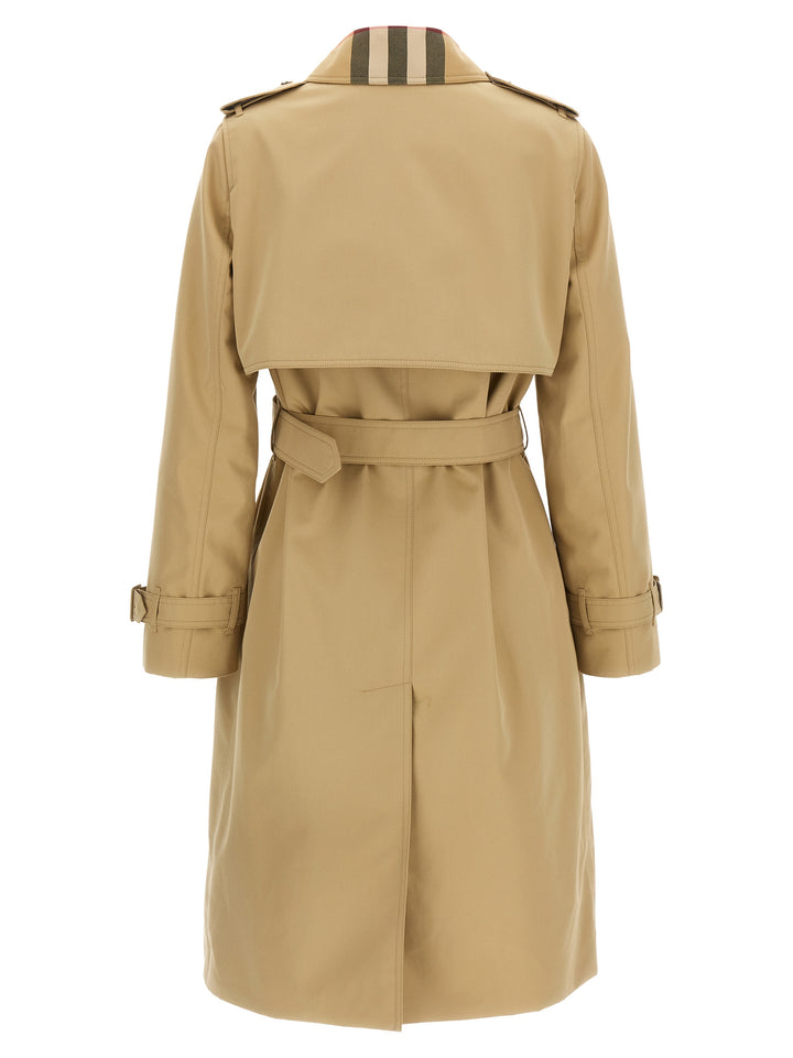 Burberry Sandridge Coats and Trench Coats - Beige | f9dba818118f6739ba1e74bd94e2be961e3919a3