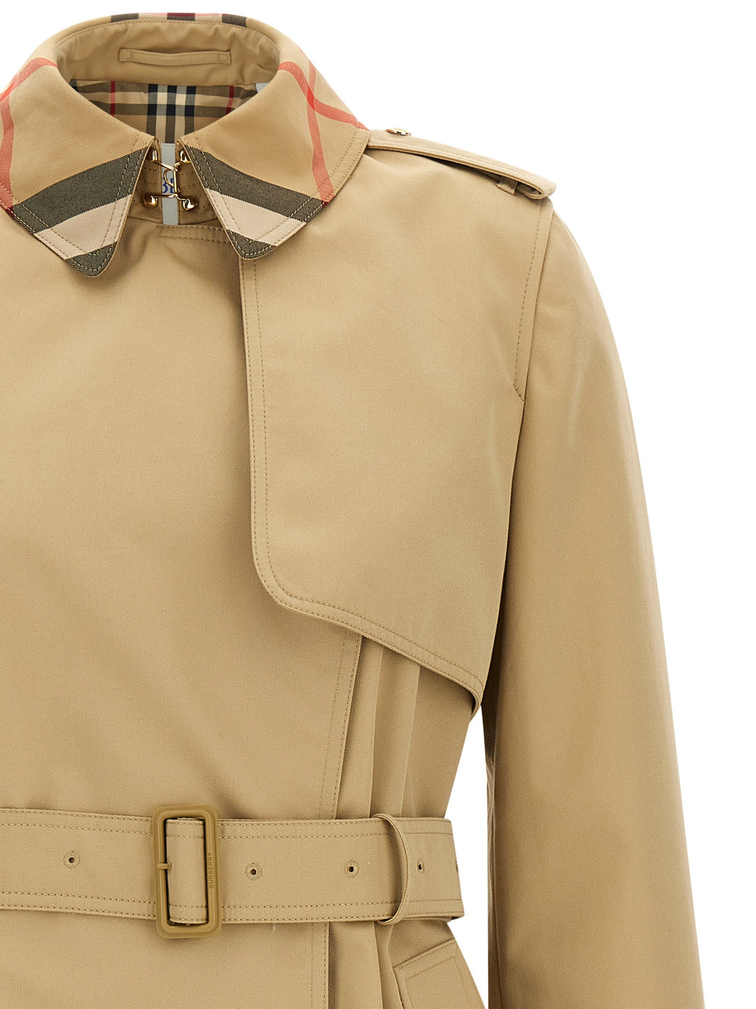 Burberry Sandridge Coats and Trench Coats - Beige | b83cd842b306e9207e538b31d60dc8654ed1bc7e