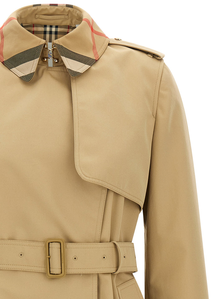 Burberry Sandridge Coats and Trench Coats - Beige | b83cd842b306e9207e538b31d60dc8654ed1bc7e