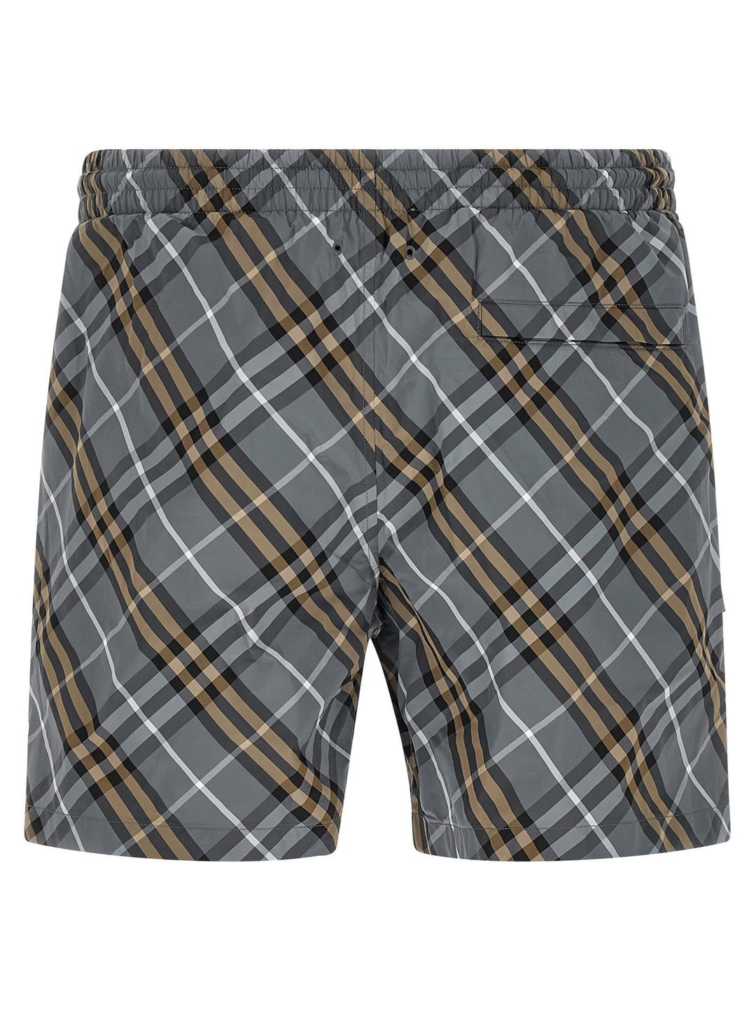 Burberry Swim Check Bermuda and Short - Blue | 764b997146a0b6fc72a3f8c451606f3e4ae20637
