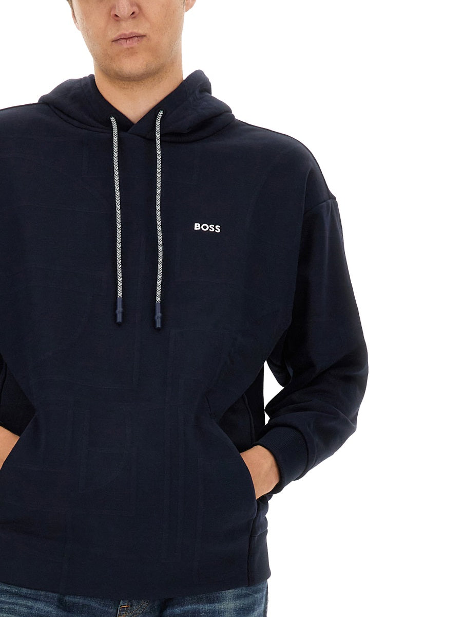 Boss Sweatshirts - Blue | Wanan Luxury