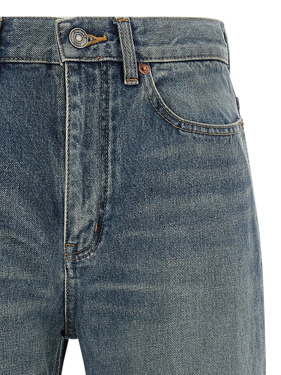 Saint Laurent Yves Jeans - Blue | b549775a3ca177728849b172ddebaf1027b59044