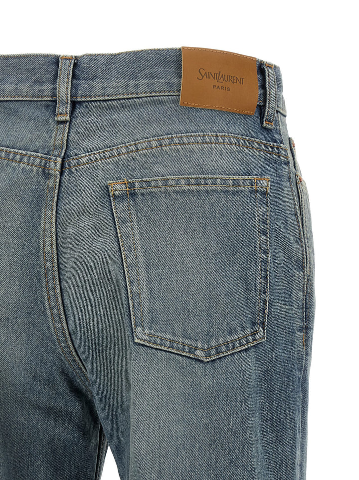 Saint Laurent Yves Jeans - Blue | 4e8c89fbbb7044f9ada7443b5b3a3246d6b69dd0