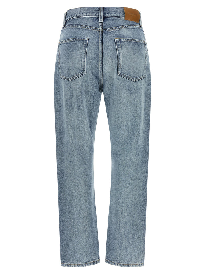 Saint Laurent 90 Jeans - Light Blue | 4d1ede981350bc713499d624b8fd7d46da4e5d6b