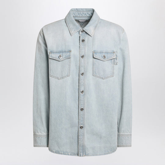 Light Blue Denim Shirt Extra Bleach