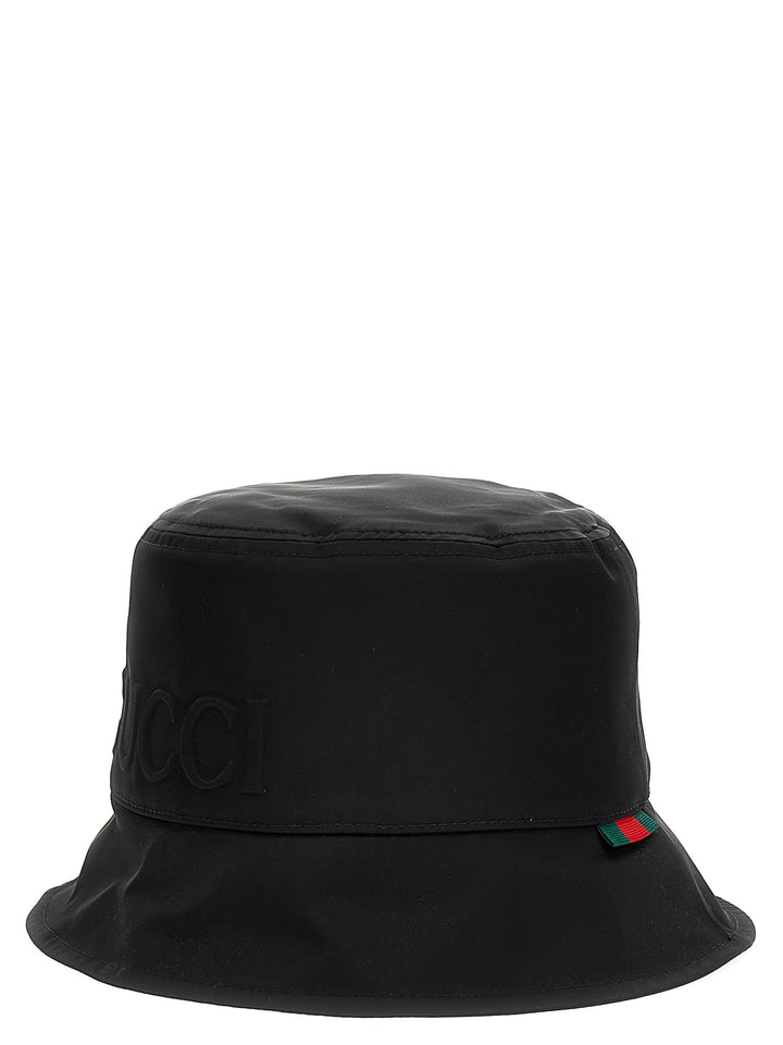 Gucci Logo Bucket Hat Hats - Black | bfc30e989317e53e157702954d68e3c9d431472b