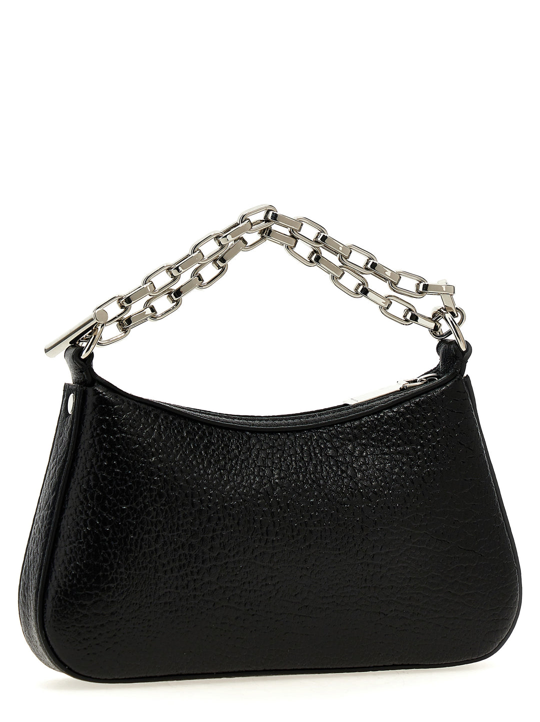 Mcqueen Mcqueen T-Bar Mini Hand Bags - Black | 62d812c3a611b5fd90ba127317c38a1ff575e8be