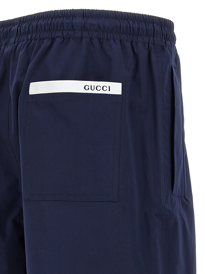 Gucci Cotton Bermuda Shorts Bermuda and Short - Blue | 5857f5d2bc70014cdccf0dda5716a3d1dd1504c4