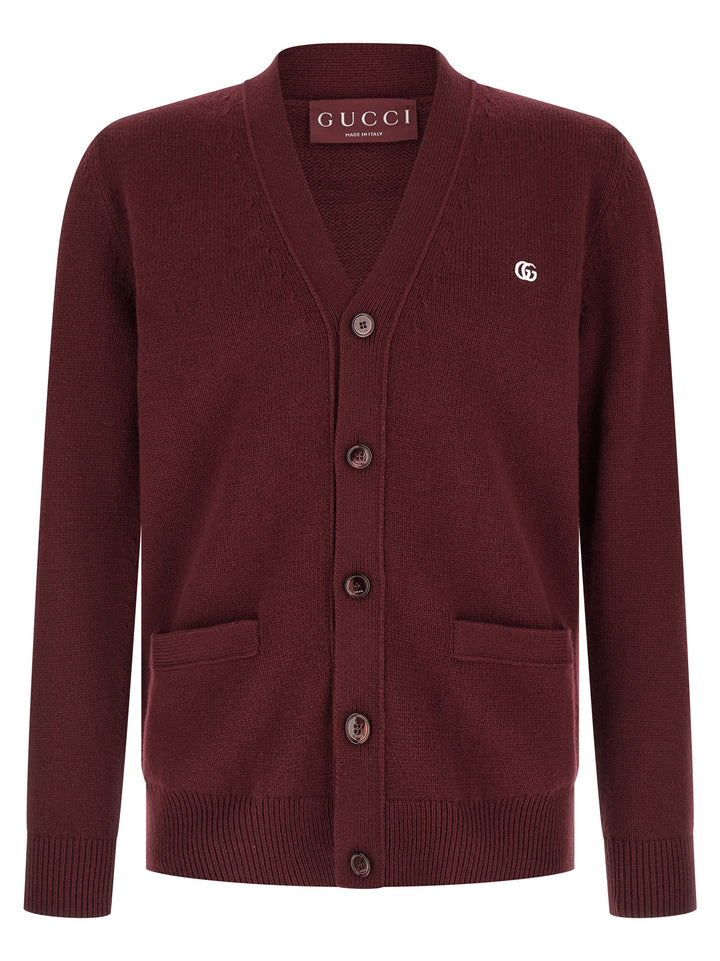 Gucci Doppia G Sweaters and Cardigans - Bordeaux | afb3aadc67e14f5a189d4d61d5e7f6bb8972145d