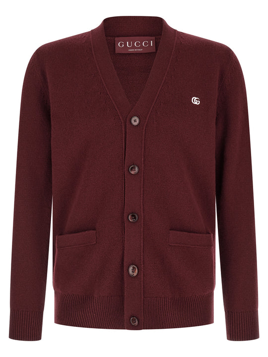 Doppia G Sweaters And Cardigans Bordeaux
